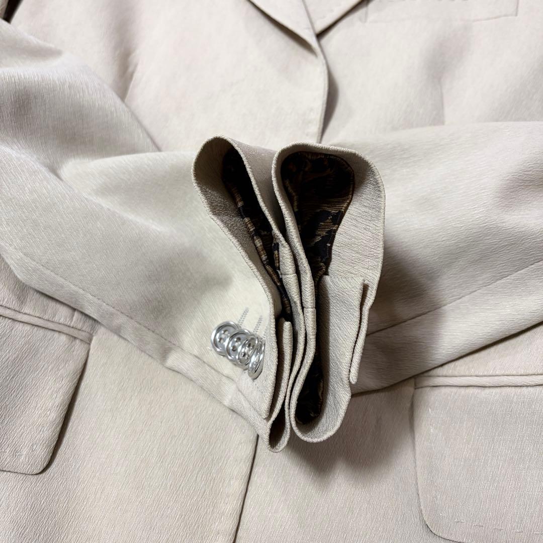 ドルチェ＆ガッバーナ ドルガバ ロゴ金具 レオパード テーラードジャケット