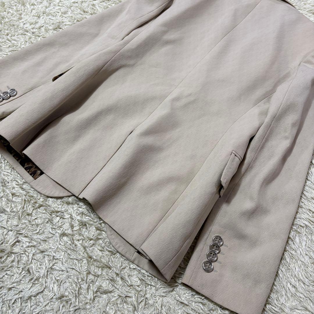 ドルチェ＆ガッバーナ ドルガバ ロゴ金具 レオパード テーラードジャケット