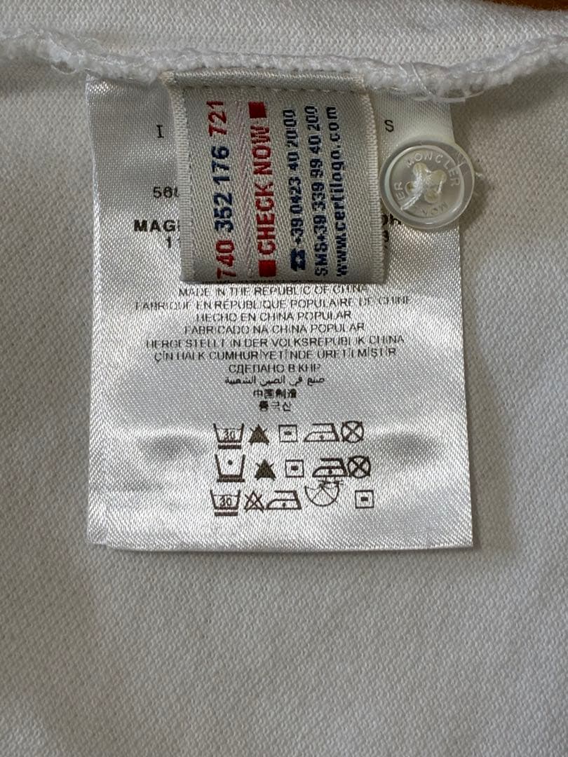 MONCLER ポロシャツ L 丸の内Beams 購入品