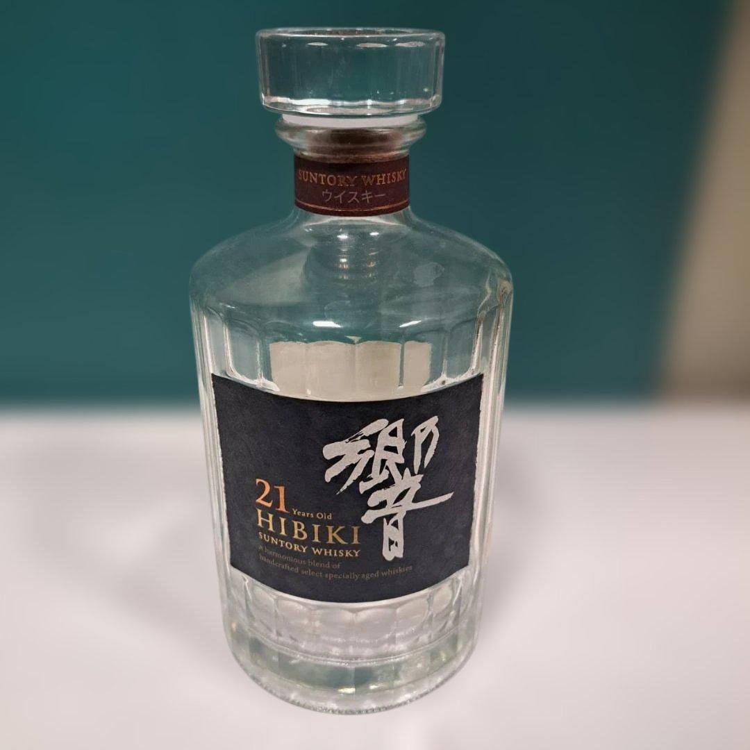 響　21年　空き瓶　箱無し　5本まとめ売り　サントリー　ウイスキー