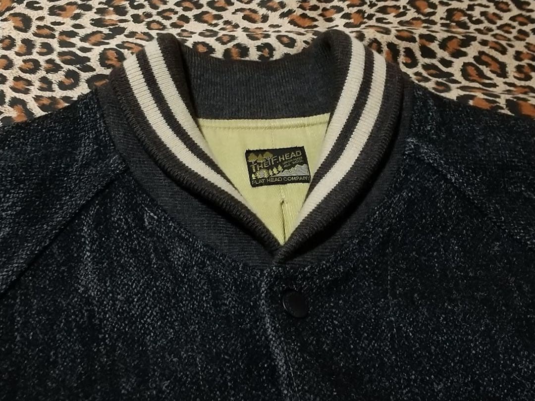 THE FLAT HEAD ファラオコート　カーコート　ロング スタジャン