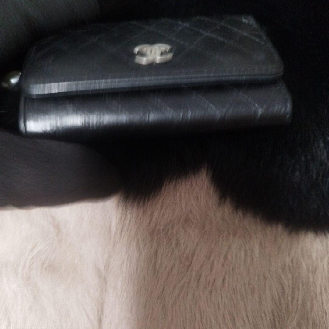 CHANEL ブラック　キーケース