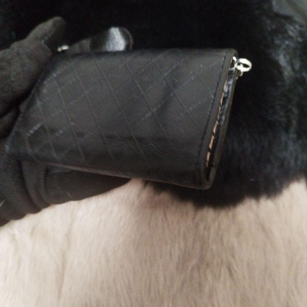 CHANEL ブラック　キーケース
