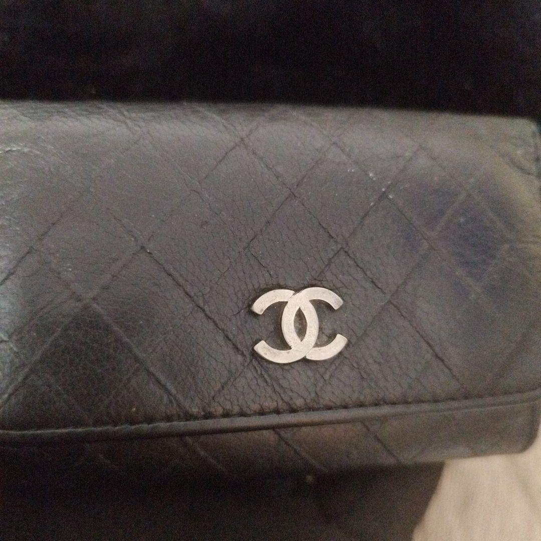 CHANEL ブラック　キーケース