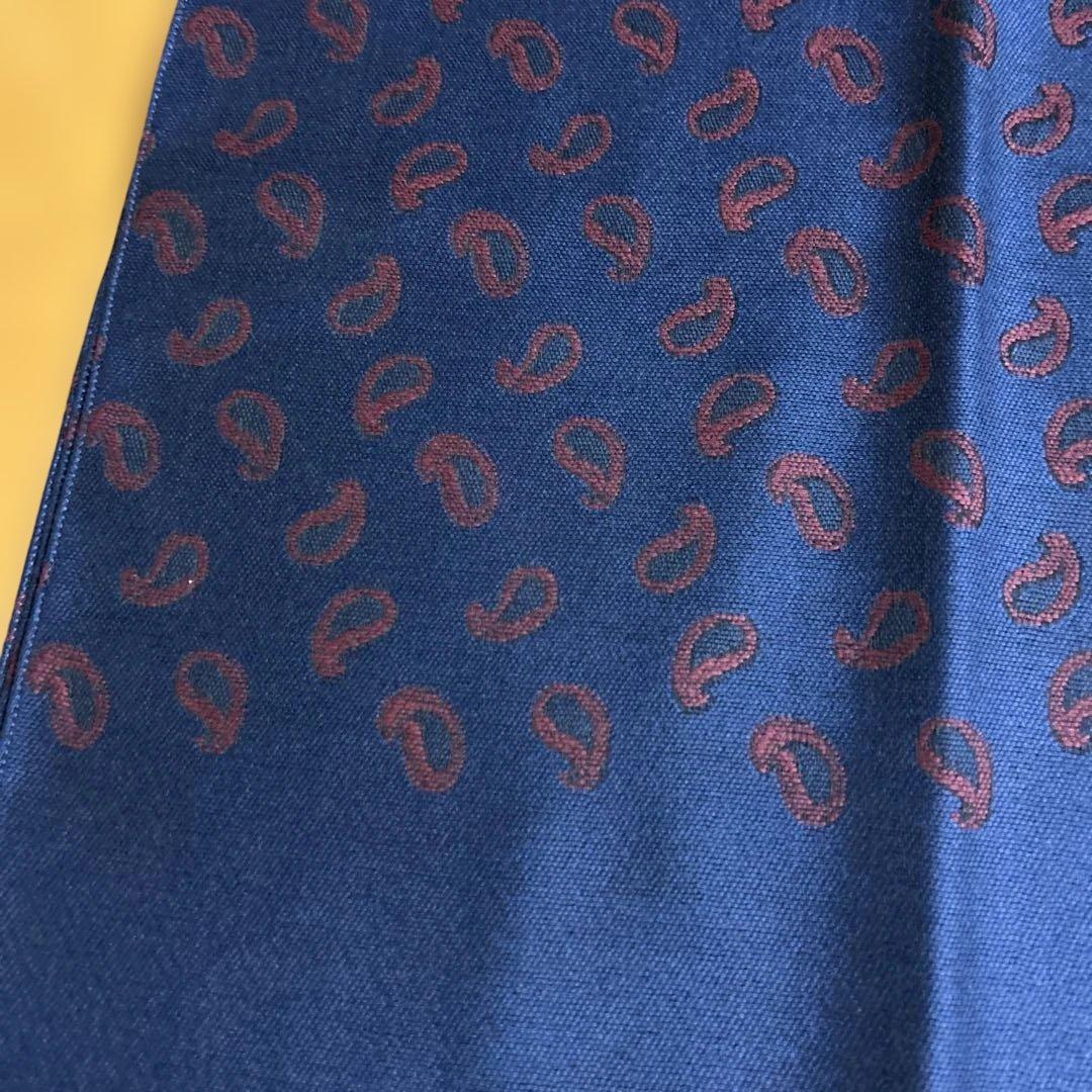 新品・未使用⭐️Paul Stuart マフラー　ペイズリー柄　②