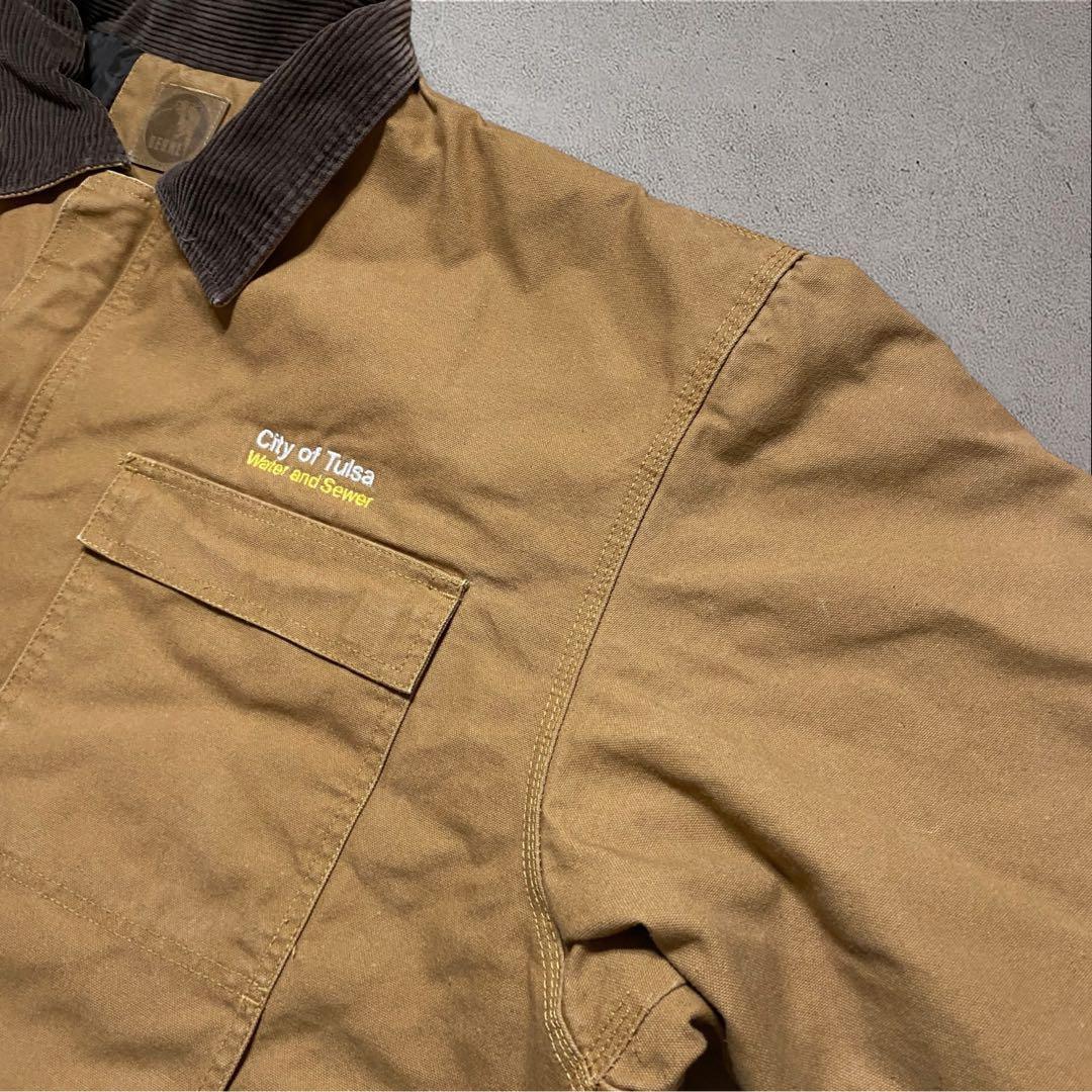 T.M.Y.K.S 3XL襟コーデュロイトラディショナルジャケットダックデ