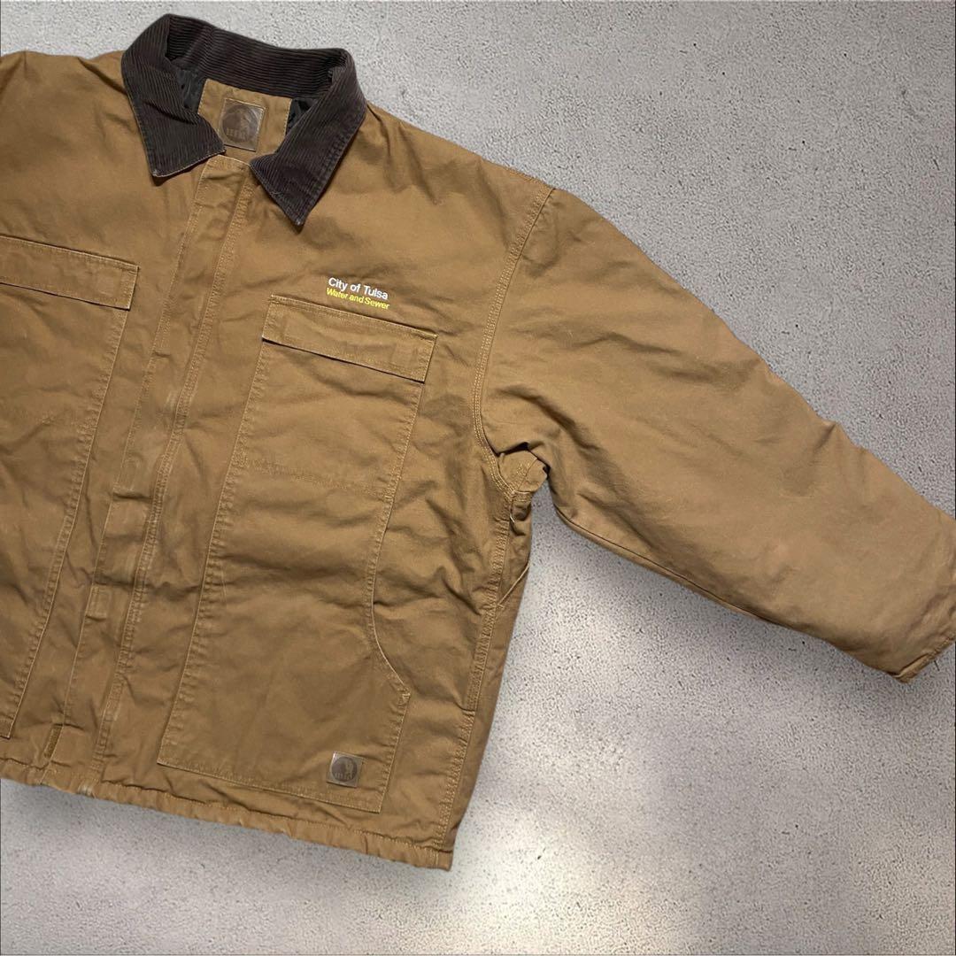 T.M.Y.K.S 3XL襟コーデュロイトラディショナルジャケットダックデ