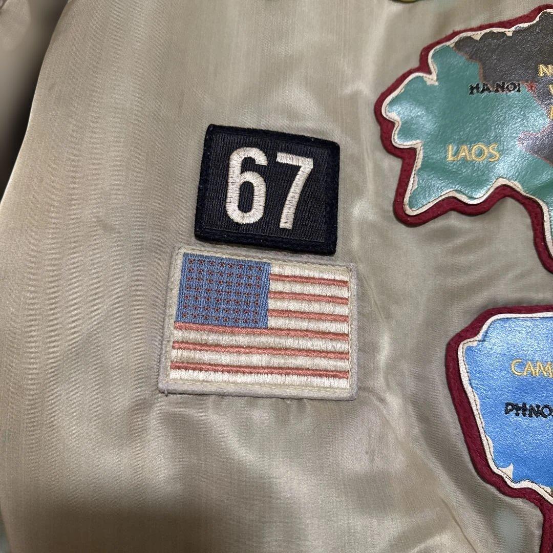 ツ*ヨ様 AVIREX アヴィレックスMA-1フライトジャケットXLベトナム戦争