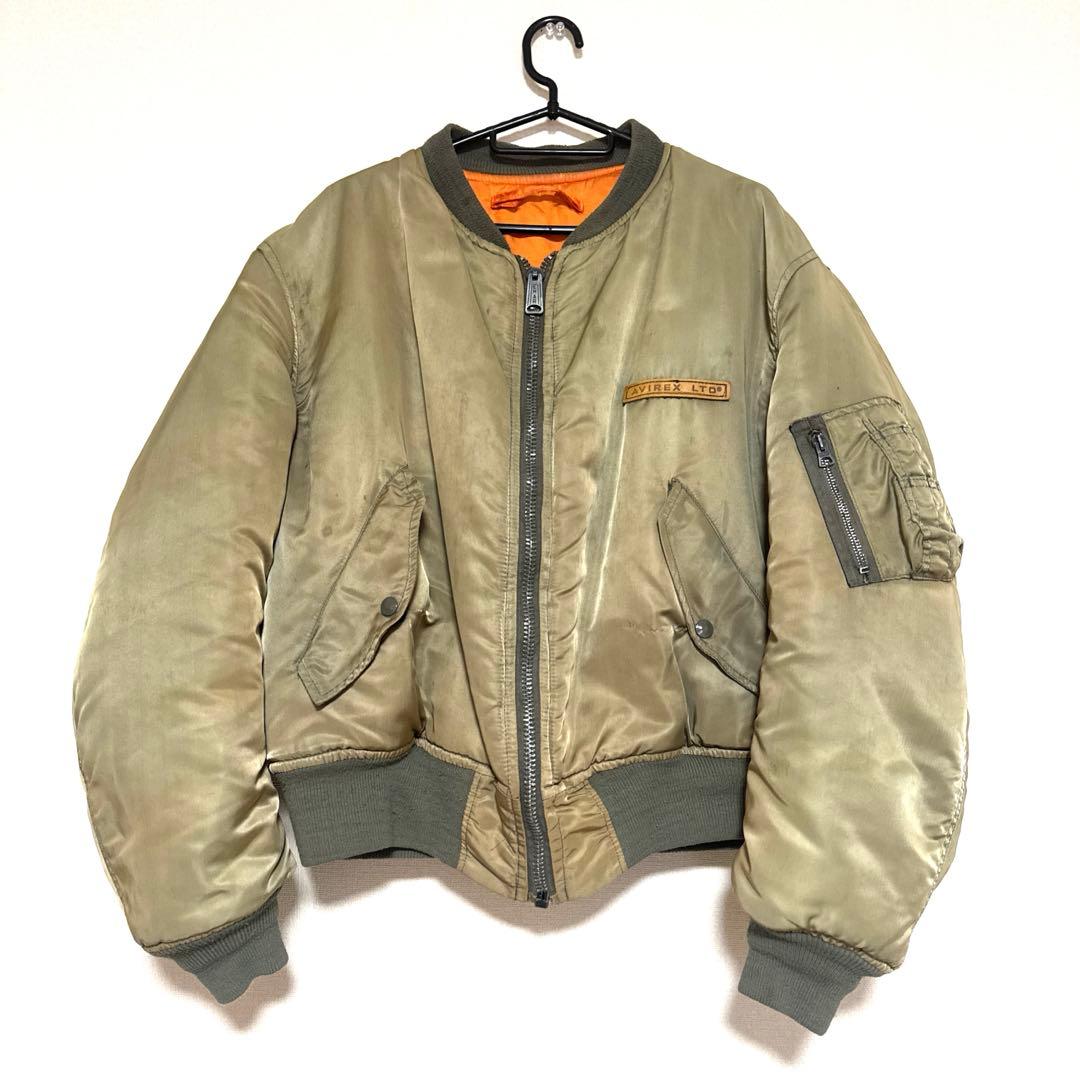 ツ*ヨ様 AVIREX アヴィレックスMA-1フライトジャケットXLベトナム戦争