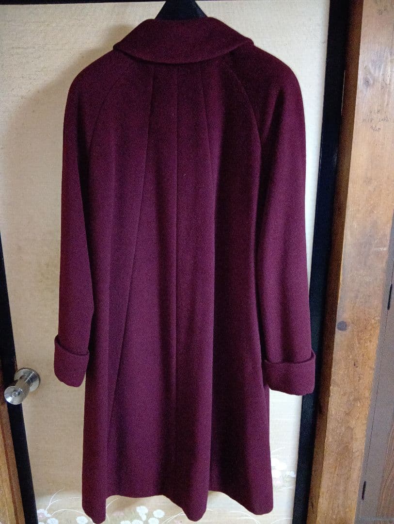 【特価中】【金タグ】未着用Burberry'sアンゴラ100%コート9AR