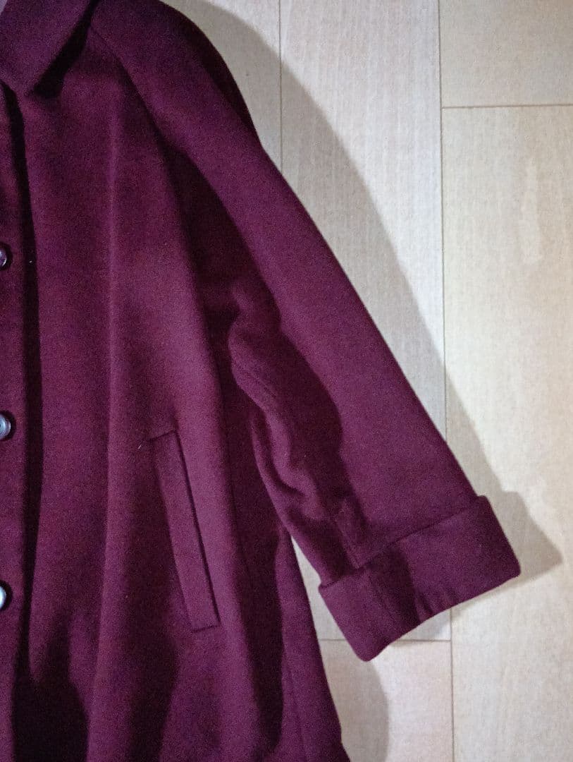 【特価中】【金タグ】未着用Burberry'sアンゴラ100%コート9AR