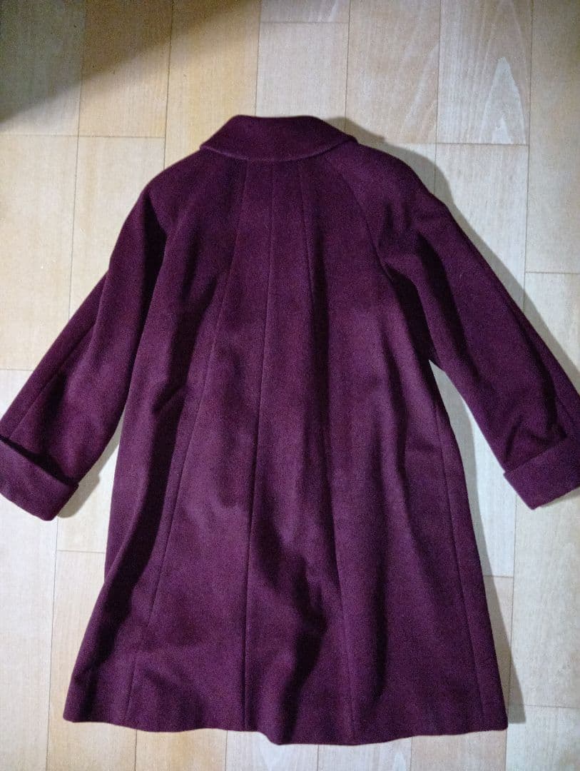 【特価中】【金タグ】未着用Burberry'sアンゴラ100%コート9AR