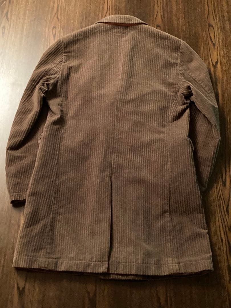 AT.P.CO新品未使用タグ付コーデュロイチェスターコートmadeinITALY