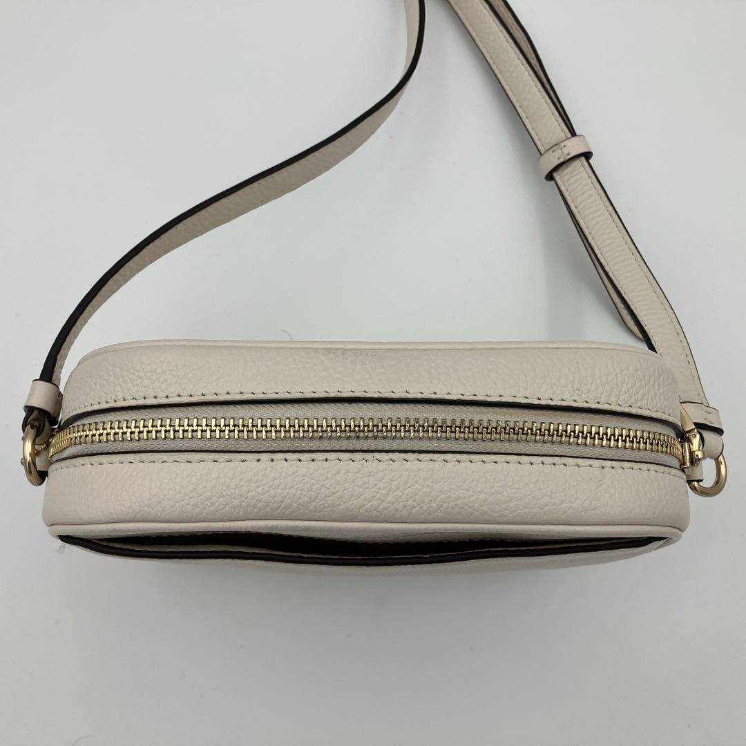 COACH コーチ　ショルダーバッグ　カメラ　ミニ ジェイミー 白