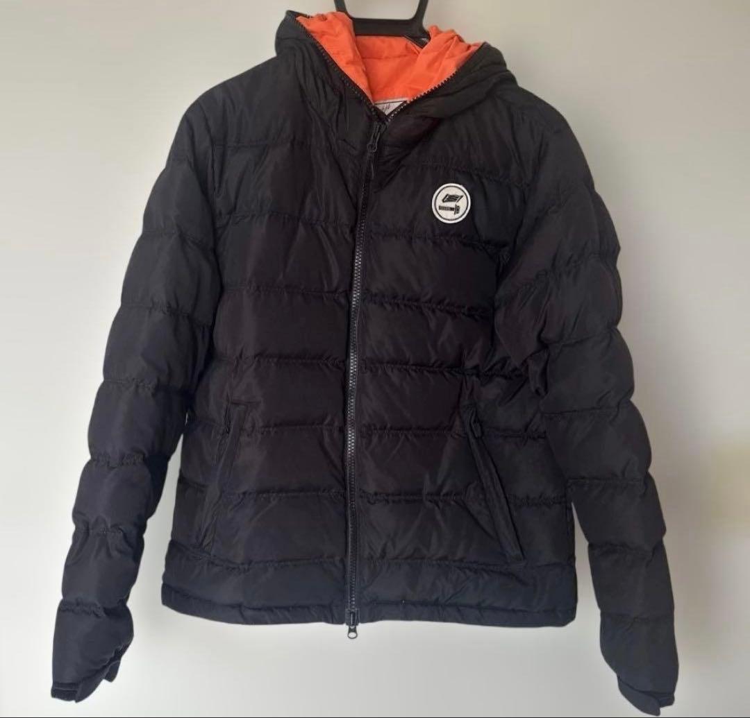 HYOD ヒョウドウ　ダウンジャケット　ブラック　オレンジ　サイズL