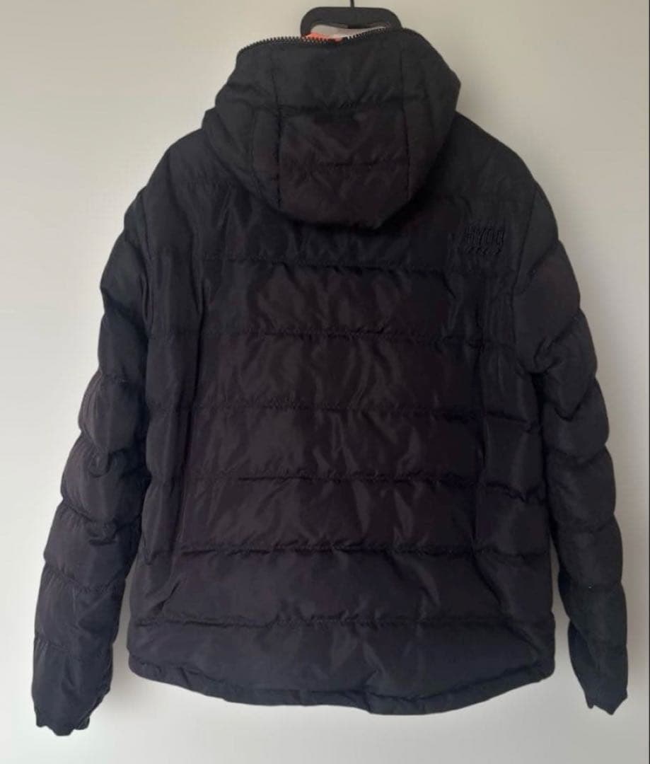 HYOD ヒョウドウ　ダウンジャケット　ブラック　オレンジ　サイズL