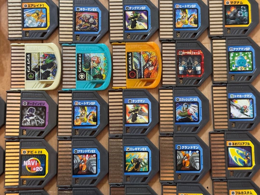 ロックマンエグゼ6 ビーストリンクゲート ファルザー バトルチップ 改造カード