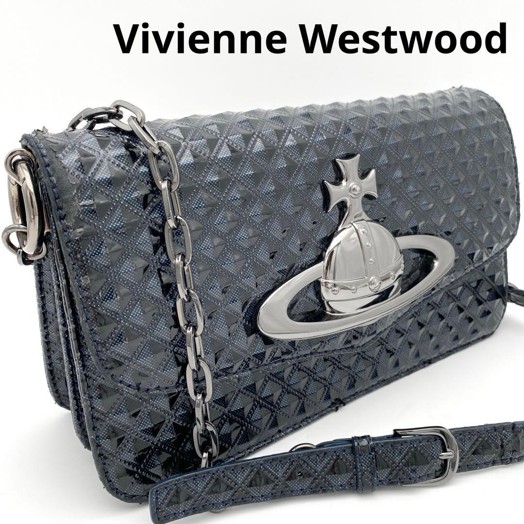 Vivienne Westwood プリズムオーブ ショルダーバッグ チェーン