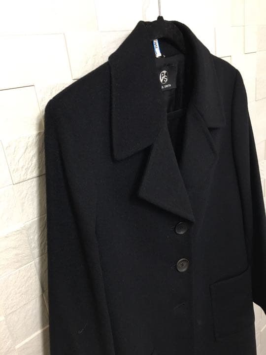 美品 ポールスミス　サイズ44 大きいサイズ　ブラック　コート　美品