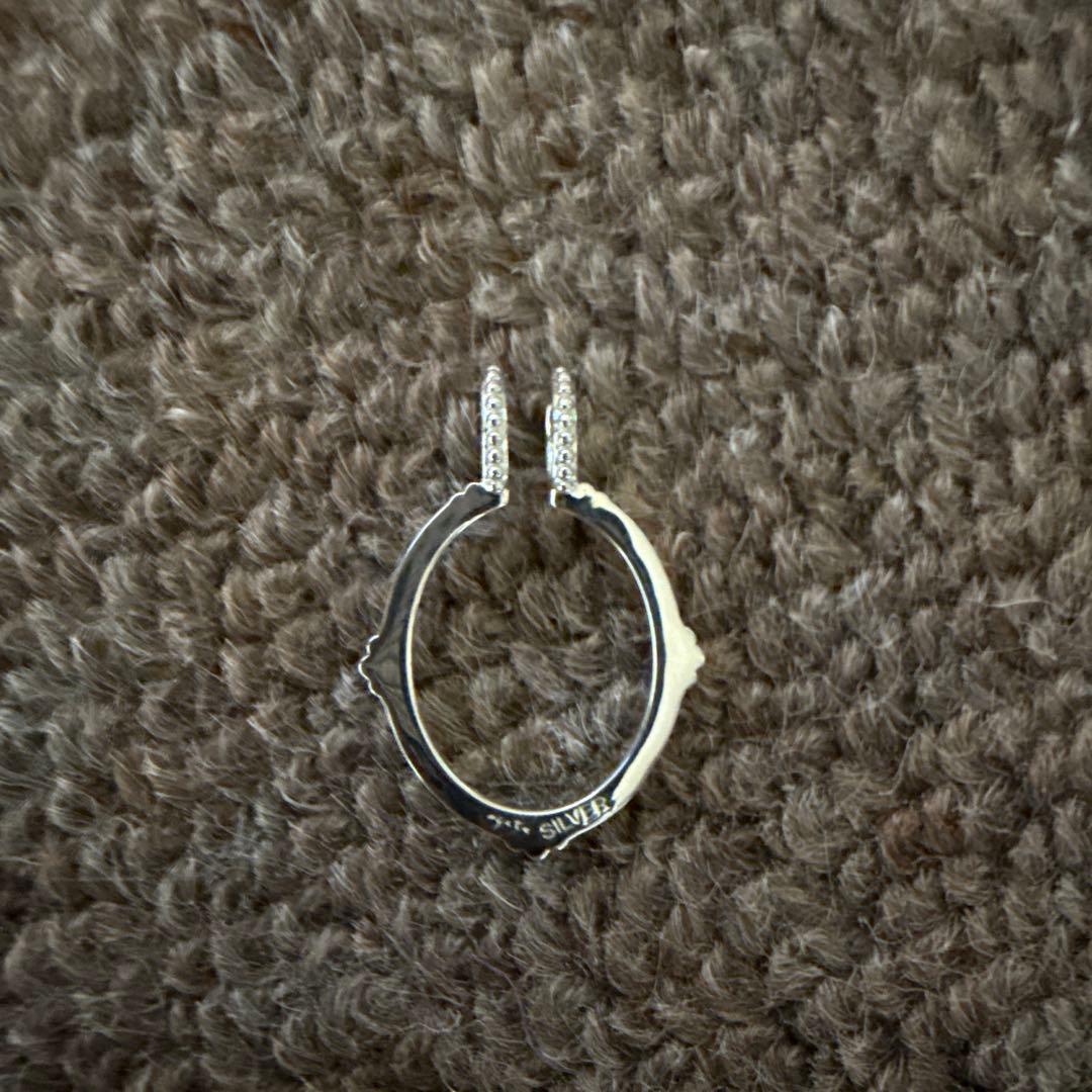 し*ん様 ゆきりん　agete シルバーフレームチャーム