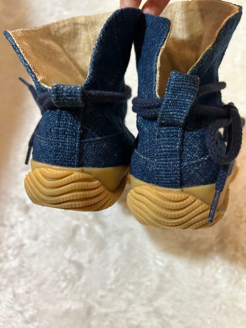 希少 USAATO spingle move 手紡ぎ ミドルカットシューズ