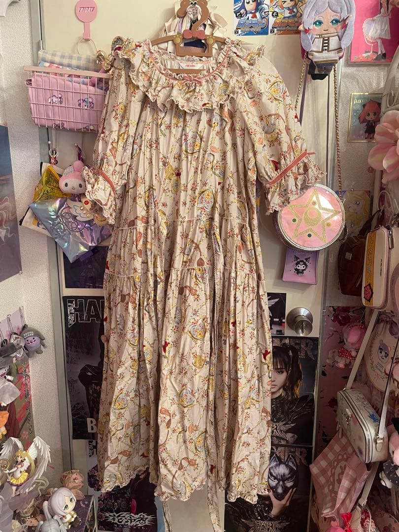 PINK HOUSE パフュームプリントワンピース