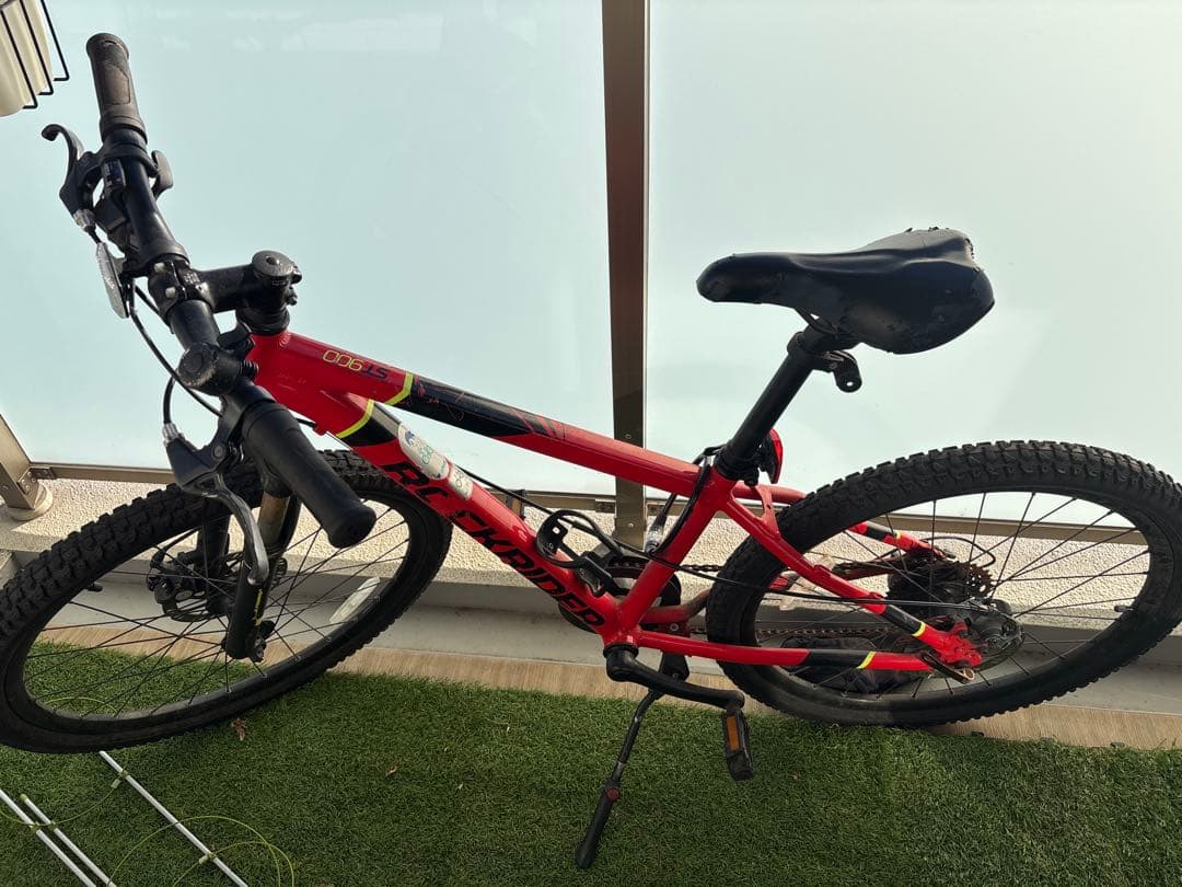 アルミ製24インチマウンテンバイク