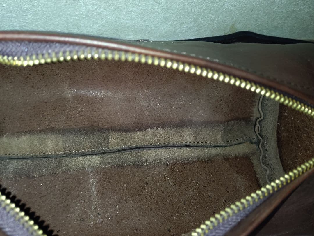 美品 VASCO ショルダーバッグ ドラムバッグ レザー ブラウン