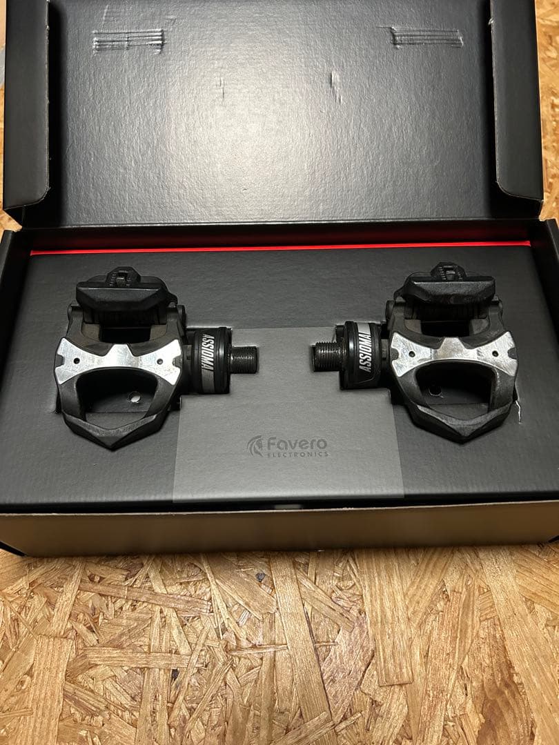 美品 FAVERO ASSIOMA DUO ペダル型両側計測パワーメーター