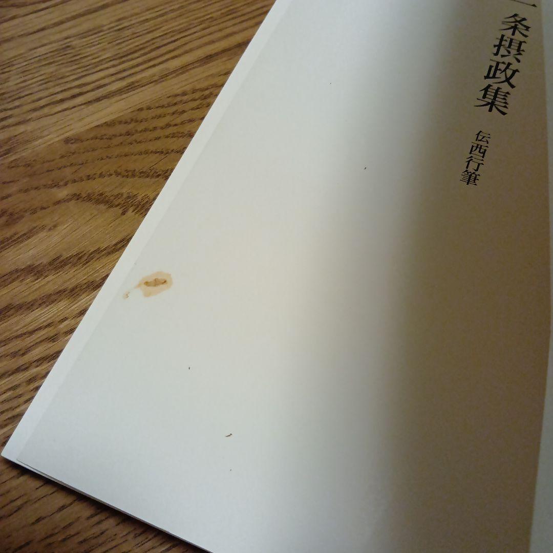 一条摂政集(伝西行筆)　日本名筆選41