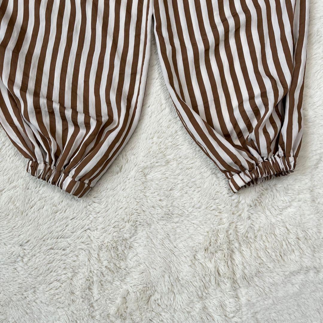 美品♡ナゴンスタンス サーカスパンツ サルエルパンツ ストライプパンツ 36