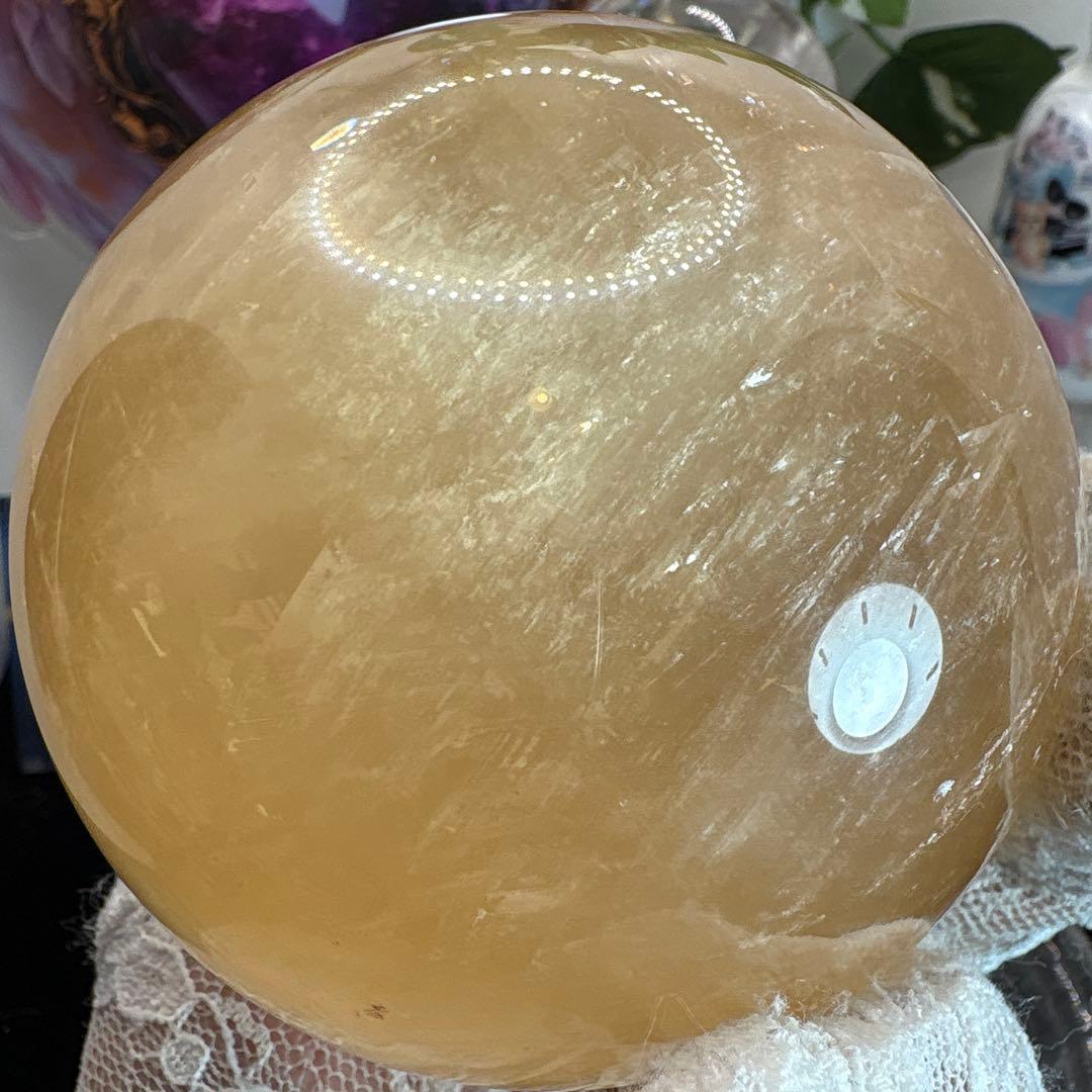 ゴールデンカルサイトスフィアBIGサイズ♡No.2279 1kg