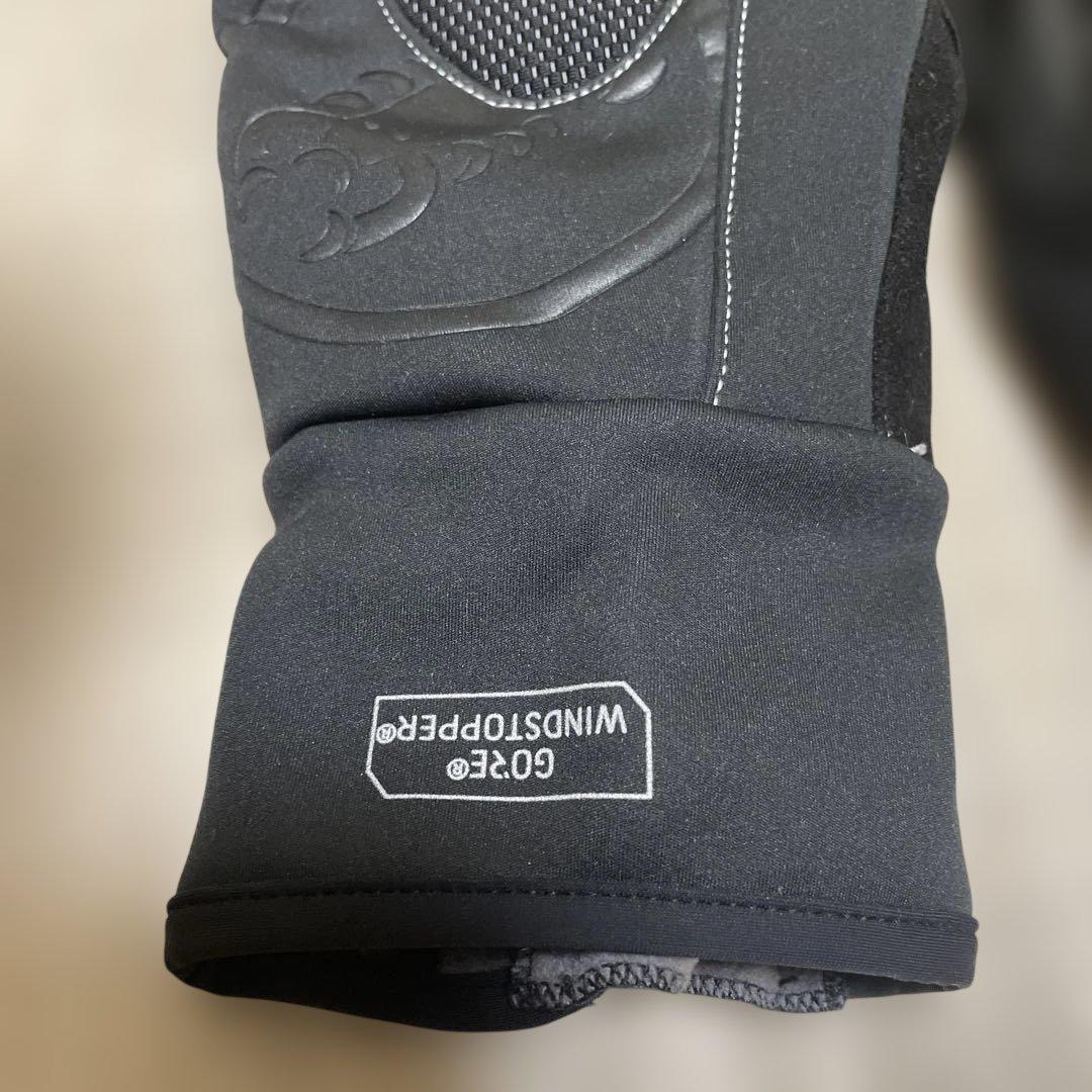 カステリ冬用　黒　-5℃ ESTREMO GLOVE ROSSO CORSA