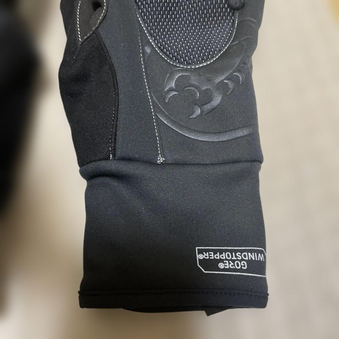 カステリ冬用　黒　-5℃ ESTREMO GLOVE ROSSO CORSA