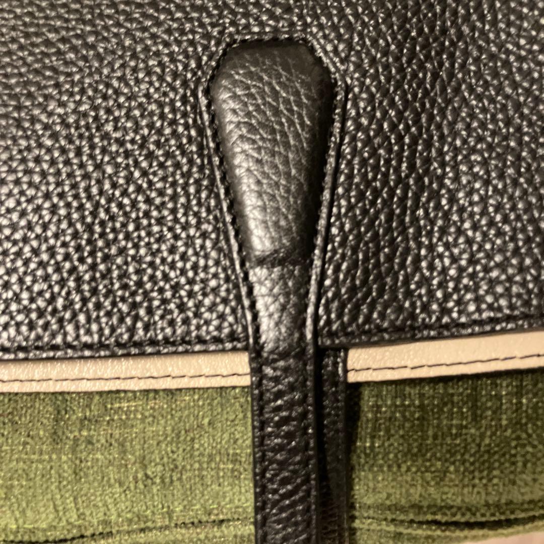 【美品】Tory Burch ブラックトートバッグ