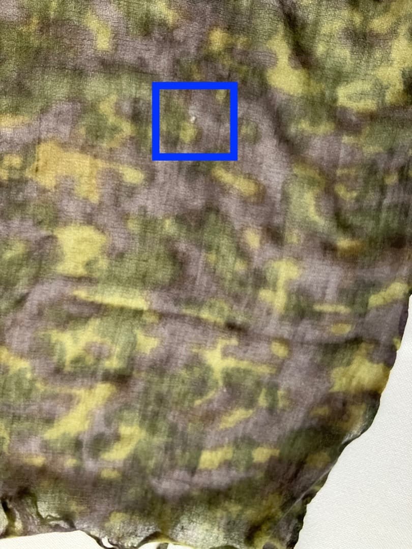 最終セール！DRIES VAN NOTEN カモフラージュ大判ストール