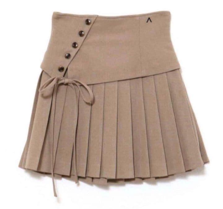 andmary jade highwaist mini skirt アンドマリー