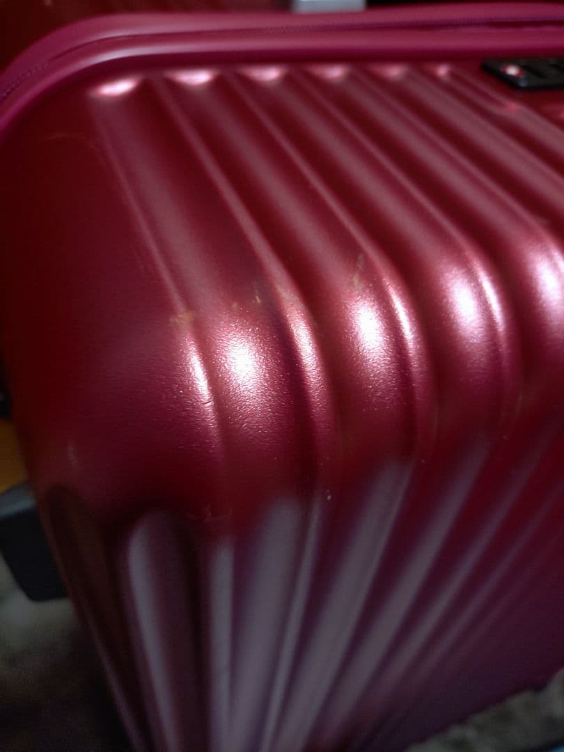 【かっちゃん】BRIGHTECH ストライプデザイン キャリーケース