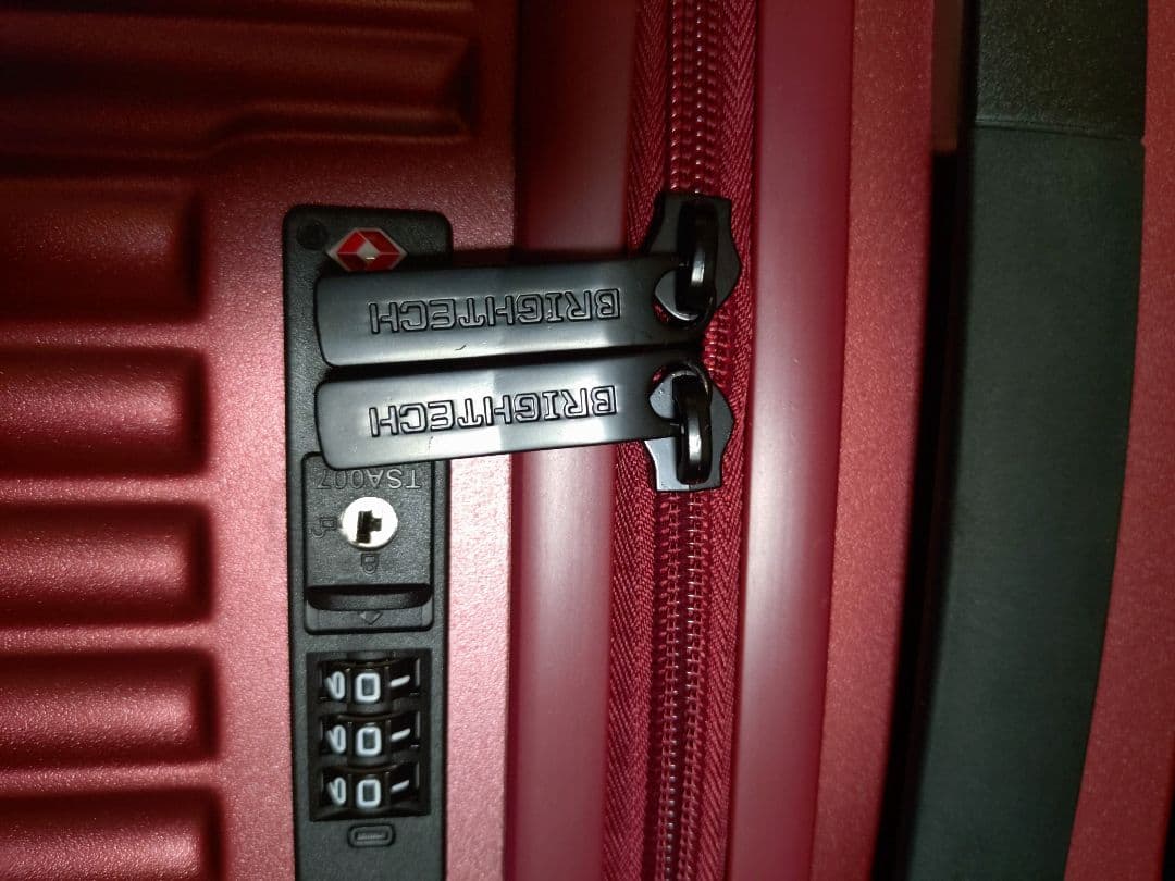 【かっちゃん】BRIGHTECH ストライプデザイン キャリーケース