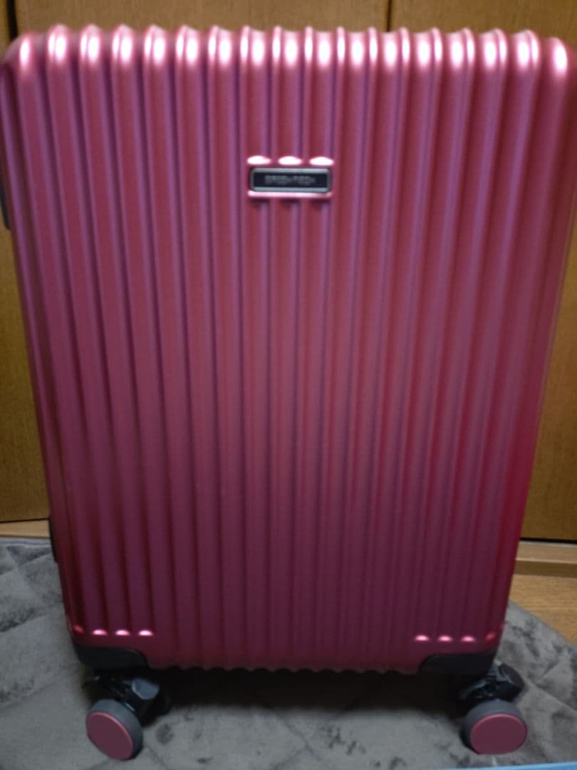 【かっちゃん】BRIGHTECH ストライプデザイン キャリーケース