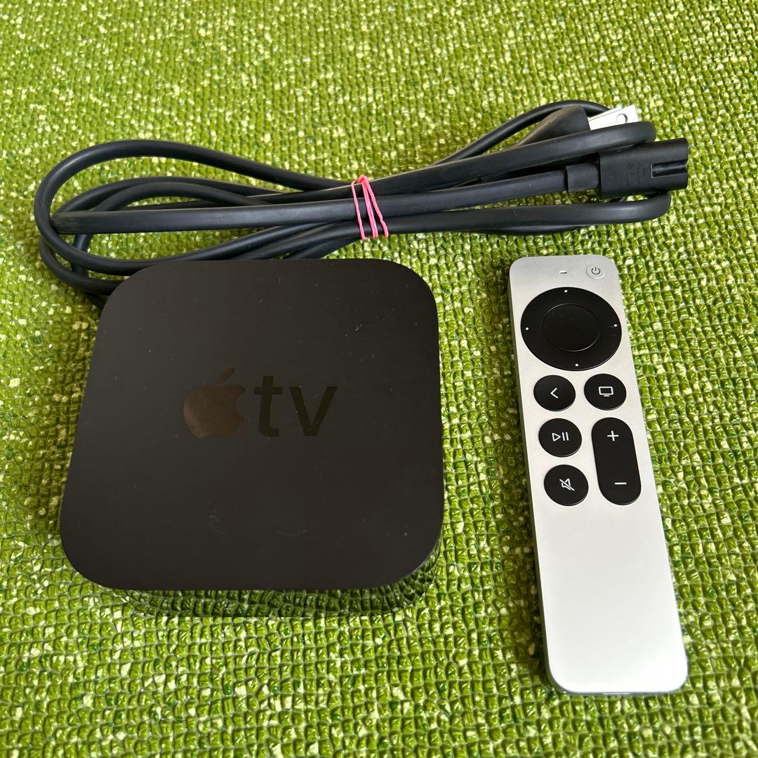 Apple TV 4K A2169 64GB 本体 リモコン 電源ケーブルセット