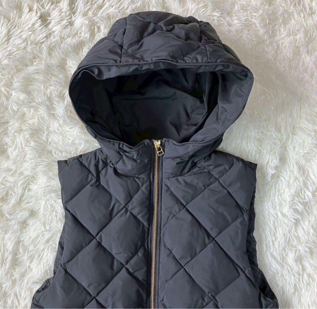 TAION UNFILOコラボ　ダウンベスト　キンティング　ダウンコート　フード