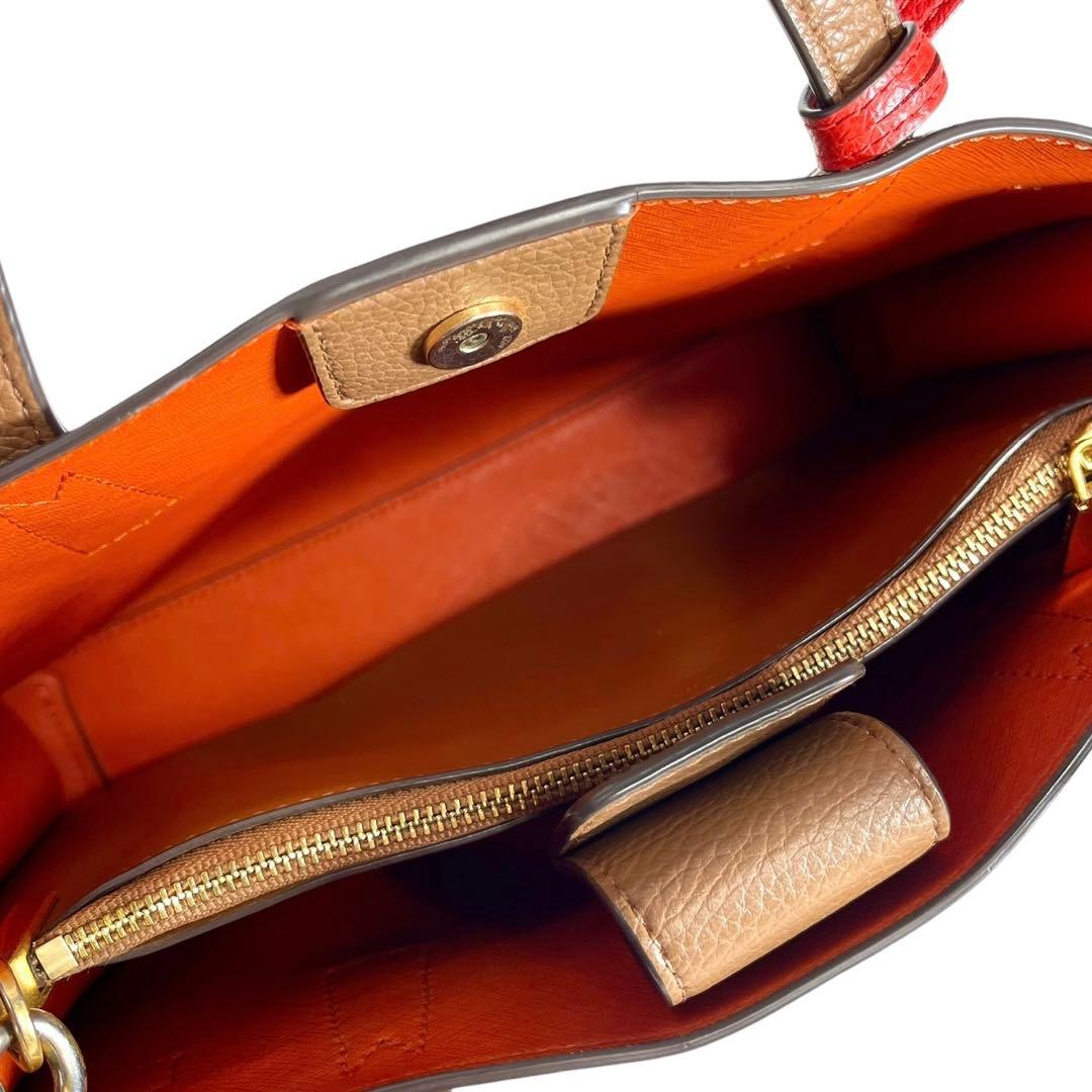 極美品 トリーバーチ ロビンソン ウォーカー ショルダーバッグ 2way 944