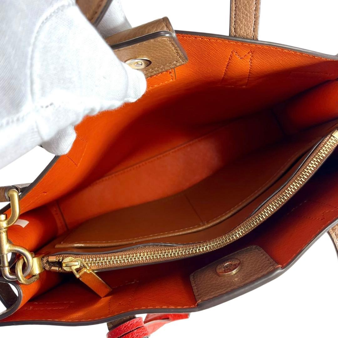 極美品 トリーバーチ ロビンソン ウォーカー ショルダーバッグ 2way 944