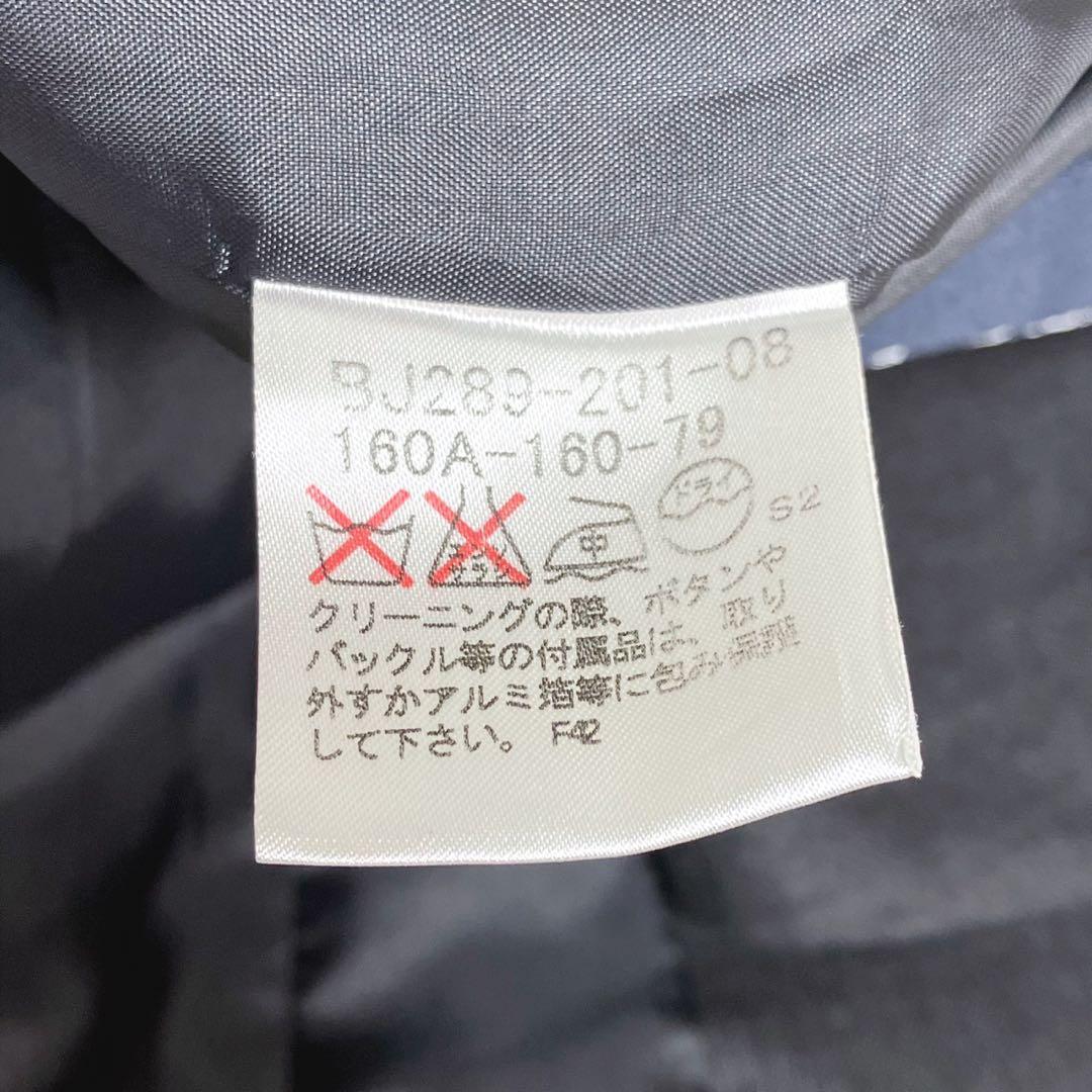 美品 バーバリー ロンドン ダブル 金ボタン テーラード ジャケット グレー