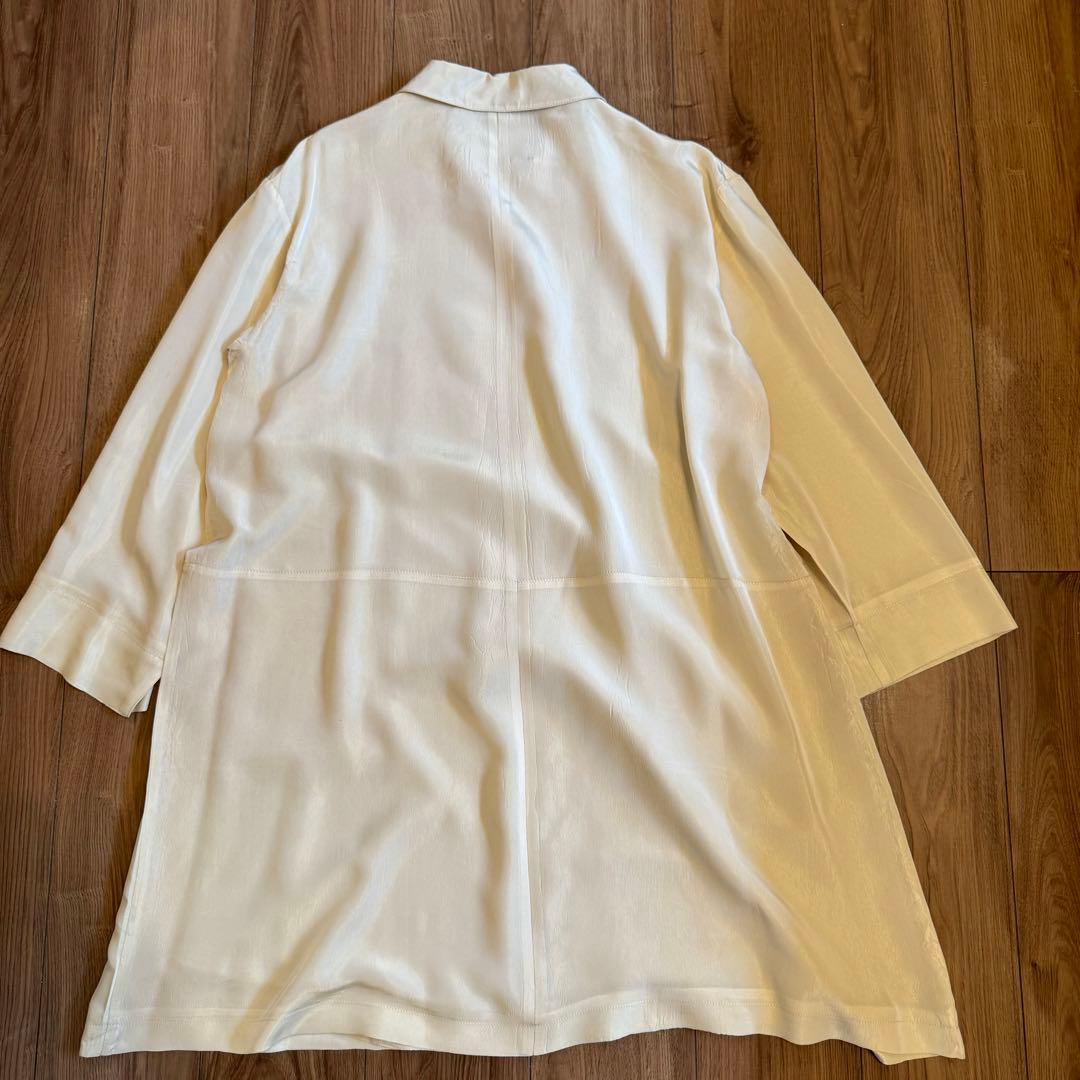 FENDI フェンディ　アセテート✖️シルク　スプリングコート　46 ヴィンテージ