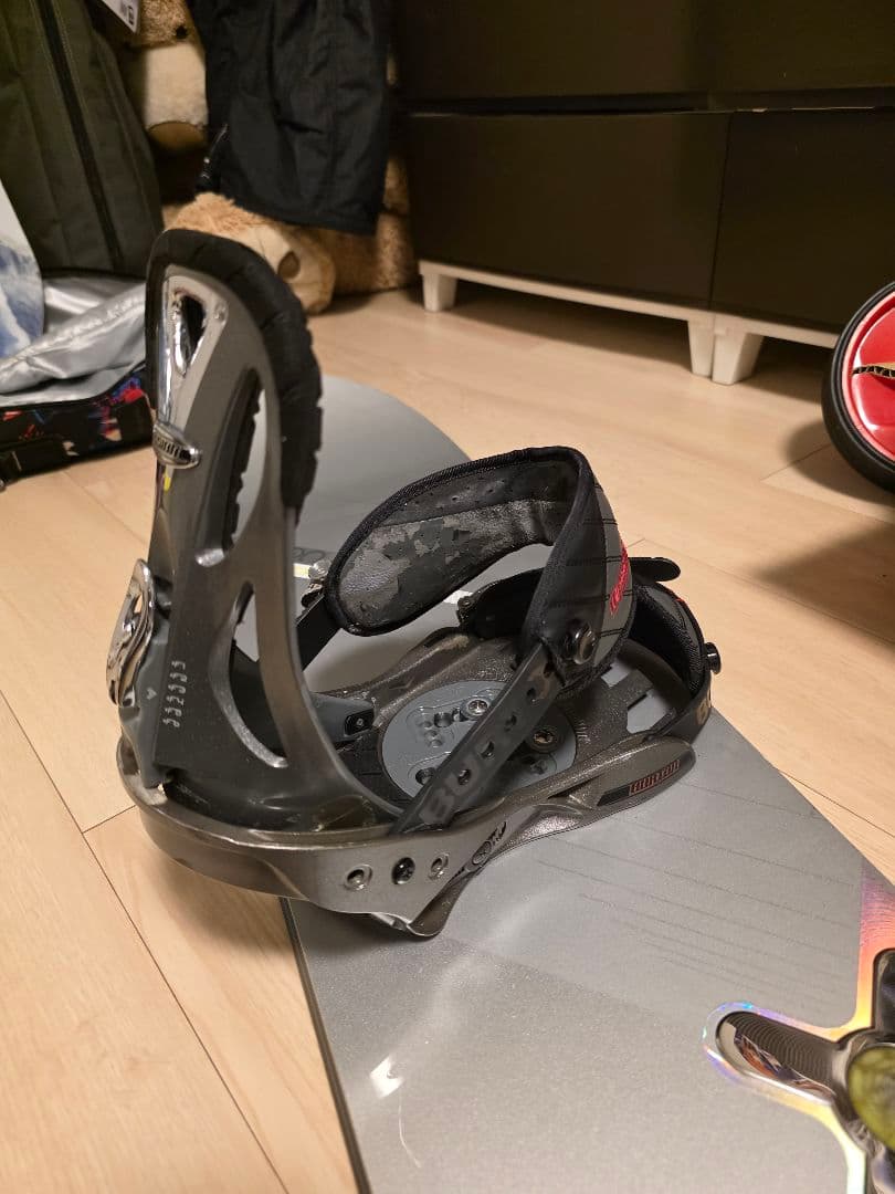 BURTON CUSTOM X 160 バインディングつき