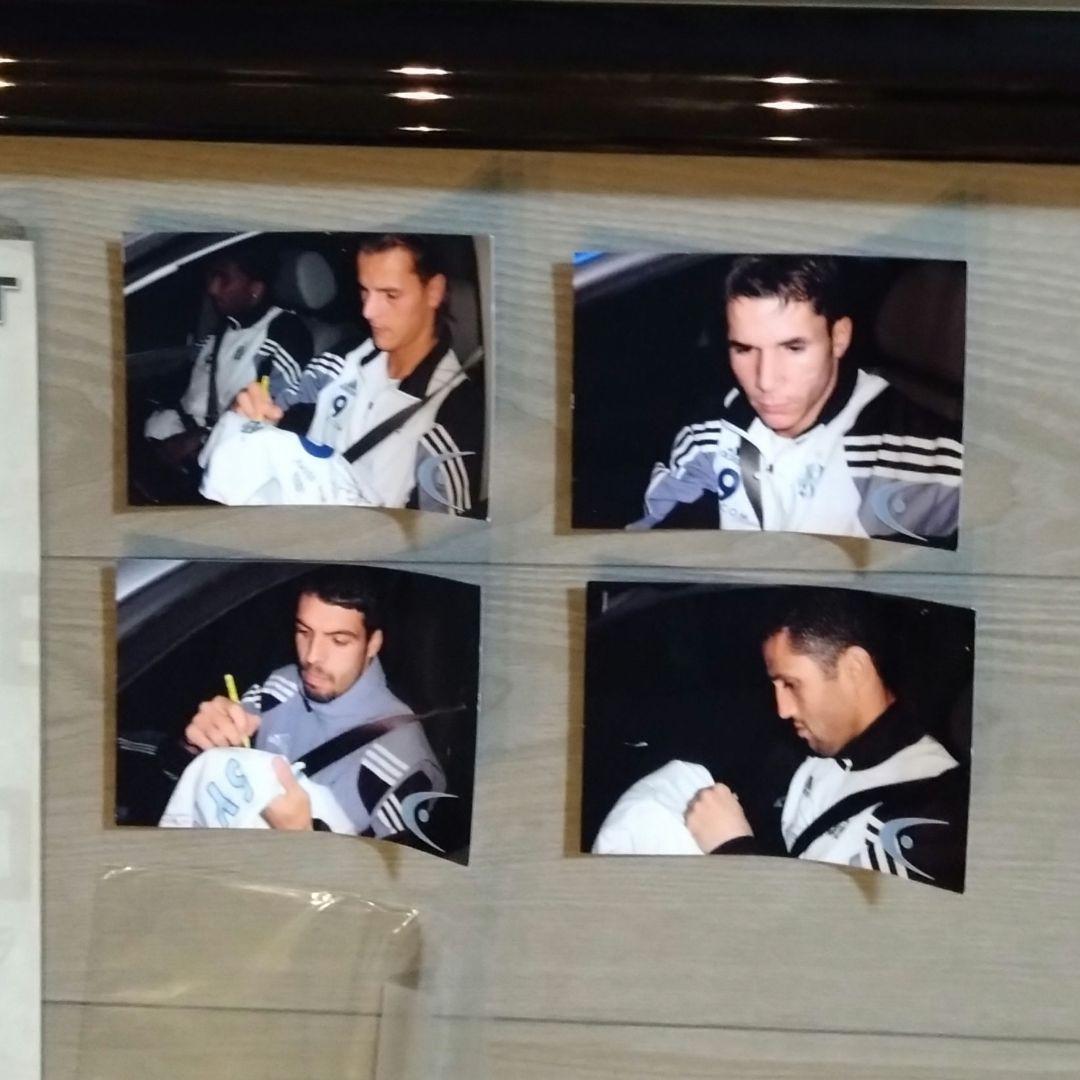 マルセイユ サイン入りユニフォーム額装