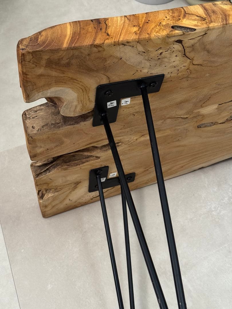 ANTRY Rustic Wood ナチュラルコーヒーテーブル