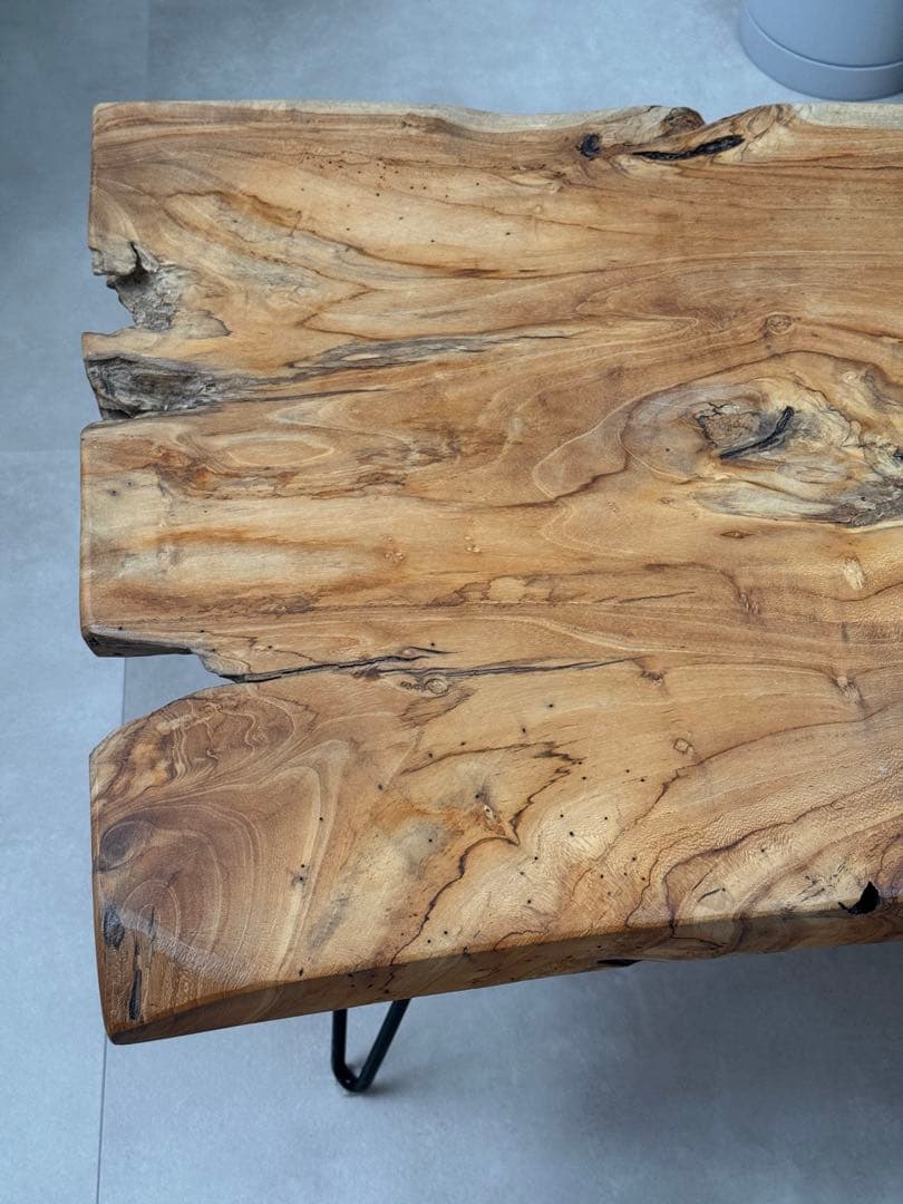 ANTRY Rustic Wood ナチュラルコーヒーテーブル